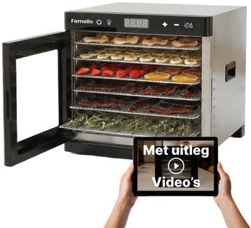 Fornello Voedseldroger Inc. Uitlegvideos - Droogkast -, Verzenden, Nieuw