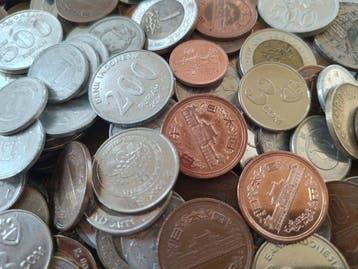 Wereld. Collection of coins (Zonder minimumprijs), Postzegels en Munten