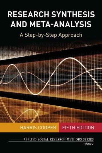 Research Synthesis And Meta-Analysis |  | Nieuw, Verzenden, Nieuw