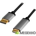 LogiLink CDA0107 video kabel adapter 2 m DisplayPort HDMI, Computers en Software, Verzenden, Nieuw