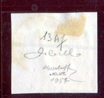 Anciens états italiens - Sardaigne 1855 - 5 centimes « vert, Gestempeld