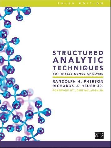 Structured Analytic Techniques For Intelligence Analysis |, Verzenden, Nieuw