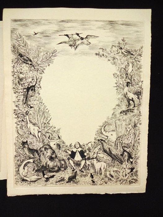 La Fontaine / Gérard Cochet - Les Fables de la Fontaine -, Antiquités & Art, Antiquités | Livres & Manuscrits