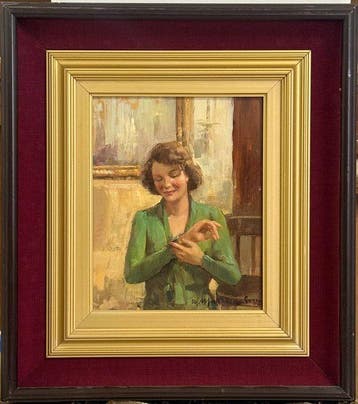 Mario Maresca Serra (1913-1991) - Ritratto di donna