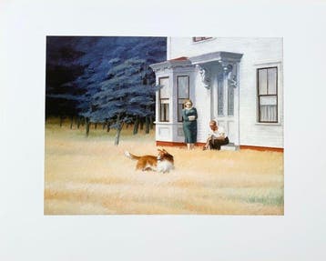 Edward Hopper - Cape Cod Evening - Artprint - 50 x 40 cm, Antiek en Kunst, Kunst | Tekeningen en Fotografie