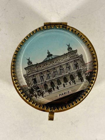 Sieradendoos - Verguld messing - Rococo
