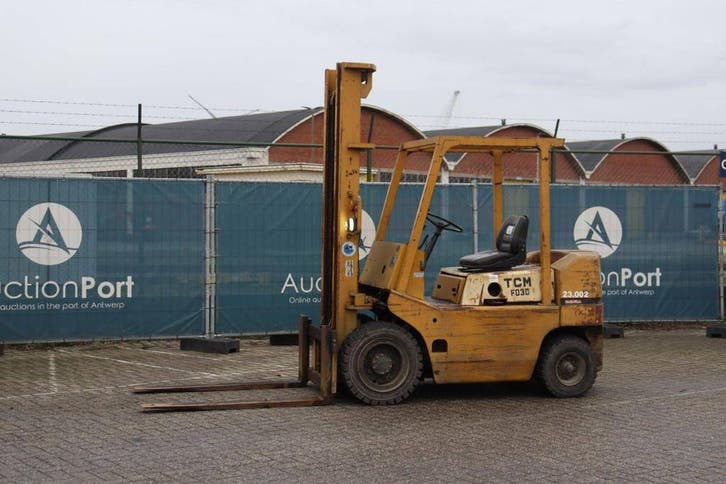 Veiling: Heftruck TCM FD30Z5 Diesel 2300kg, Zakelijke goederen, Machines en Bouw | Heftrucks en Intern transport, Ophalen