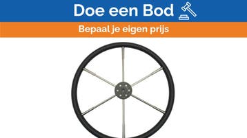 Bieden: Vetus Pro Steering Wheel D600 mm with, Watersport en Boten, Ophalen of Verzenden, Nieuw