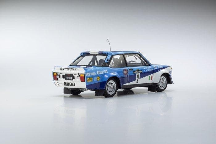 Kyosho 1:18 - Model sportwagen - Fiat 131 Abarth Team Fiat, Hobby & Loisirs créatifs, Voitures miniatures | 1:5 à 1:12