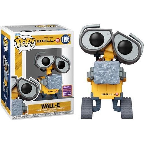 Funko Pop!  Wall-E - Wall-E with Cube Wondercon #1196, Verzamelen, Poppetjes en Figuurtjes, Nieuw, Verzenden
