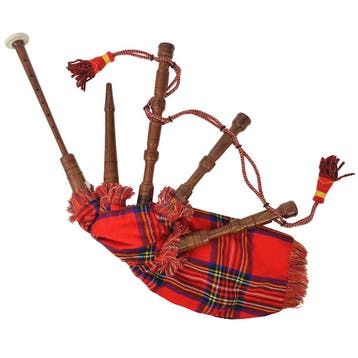 vidaXL Kinderdoedelzak Schots Great Highland rood Royal, Muziek en Instrumenten, Verzenden, Nieuw