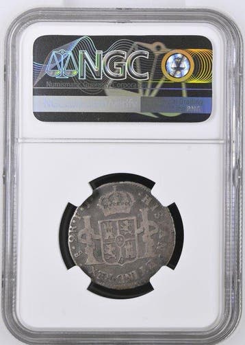 Espagne. Charles IV. 2 Reales 1806/5 FJ Santiago -