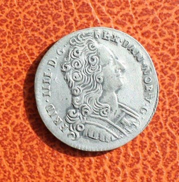 Denemarken. Frederik IV. 8 Skilling 1729 (Zonder, Timbres & Monnaies