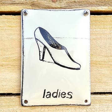 WC bord Ladies schoen, Verzenden