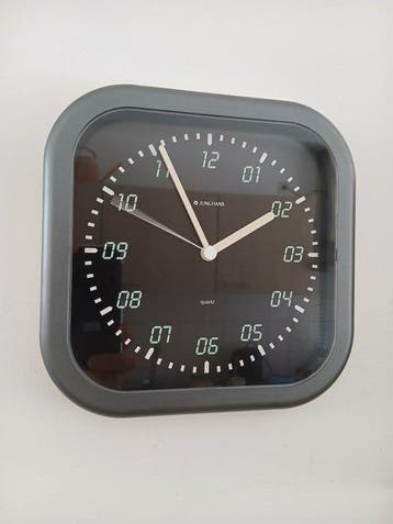 horloge murale - Junghans, Germany Post-moderne Plastique -