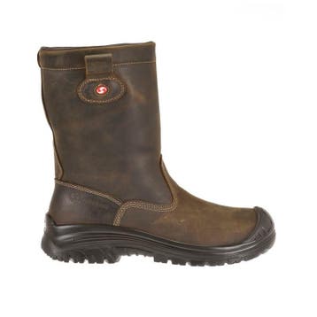 Sixton Montana S3 werklaars wol 81156-05 maat 36-48, Kleding | Heren, Schoenen, Bruin, Verzenden, Nieuw, Werkschoenen