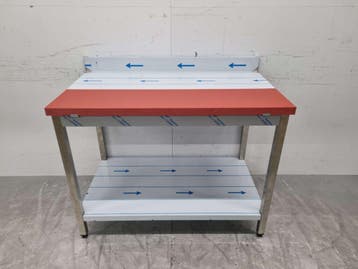 Table de découpe HCB en acier inoxydable et polyéthylène, Verzenden