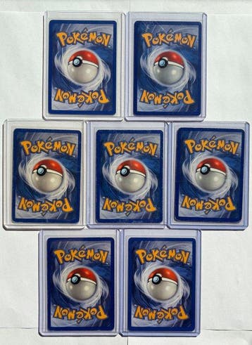 Pokémon - 7 Card - Dracaufeu, Florizarre, Bulbasaur,, Hobby & Loisirs créatifs