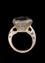 Islamitische Ottomaanse/Bedoeïenenstijl SIlver-Metal Ring