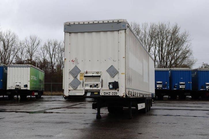 Veiling: Schuifzeiloplegger Krone SD 41000kg 2017, Auto's, Vrachtwagens, Ophalen