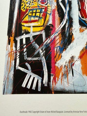 Jean-Michel Basquiat - after (1960-1988), Dustheads,