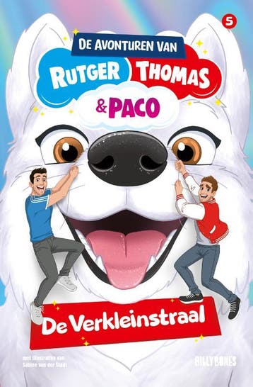 De Verkleinstraal / De avonturen van Rutger, Thomas en Paco, Boeken, Verzenden, Zo goed als nieuw, Rutger Vink
