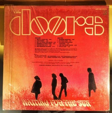 Doors - Waitting For The Sun 1st US 1968 - LP - 1ste persing