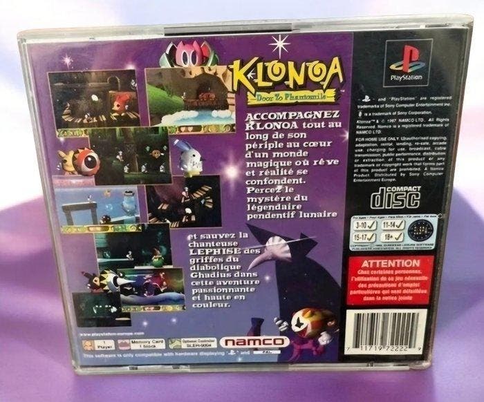 Sony - Playstation 1 (PS1) - Klonoa Door To Pantomile -, Games en Spelcomputers, Spelcomputers | Overige Accessoires
