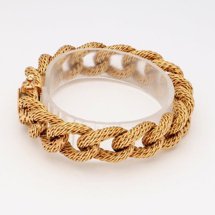 Armband - 18 karaat Geel goud, Bijoux, Sacs & Beauté, Bracelets