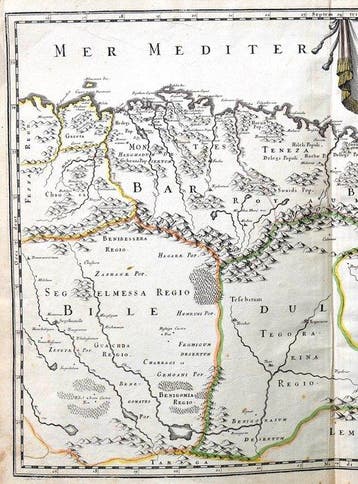 Afrika - Algerije; Sanson / Mariette - Partie de la