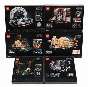 Lego Set - Star Wars - Alle Lego Star Wars Dioramen, Nieuw