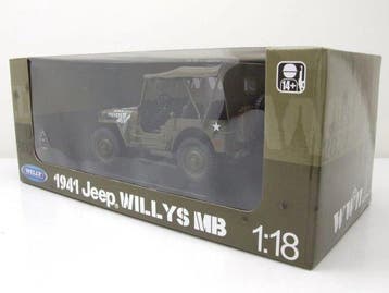 Welly 1:18 - Modelauto - Willys MB 1941