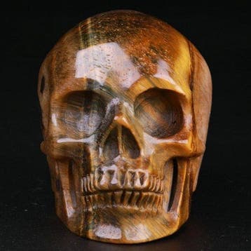 95 g Tiger Iron Eye Skull – Ras Oog – 5,1 x 3,9 x 3,3 cm