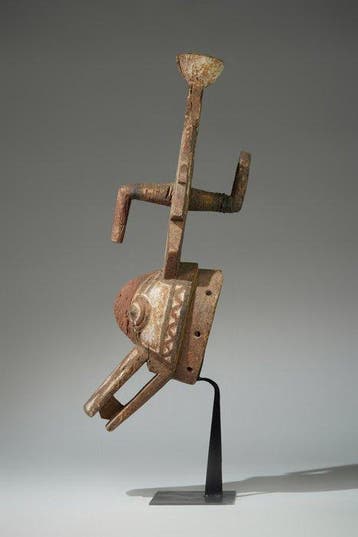 Een houten masker - Gurunsi - Burkina Faso (Zonder