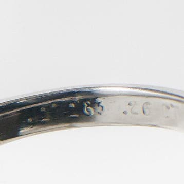 Zonder minimumprijs - Tiffany & Co. - Ring Platina -, Nieuw