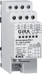 Gira KNX DIN-rail binair ingangsbussysteem - 212600, Verzenden, Nieuw