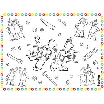 Buurman & Buurman Placemats Papier 30cm 6st, Verzenden, Nieuw