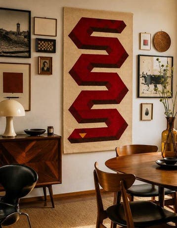 Nilo Kilim - Kelim - 155 cm - 100 cm - Kilim de créateur