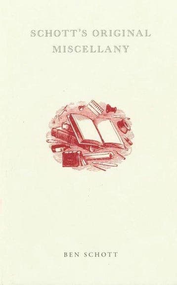 Schotts Original Miscellany - Schott, Verzenden