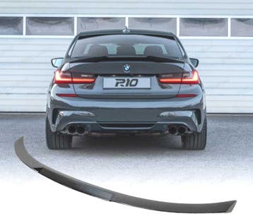 Aileron Lame de Coffre Pour Bmw G20 Look M4 II S3 Noir Brill, Verzenden, Nieuw