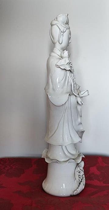 Guanyin porcellana bianca - Porselein - China (Zonder, Antiek en Kunst