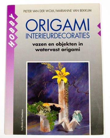 Origami. interieurdekoraties - van der Wolk, Boeken, Verzenden, Nieuw