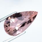 Rose Morganite - 6.76 ct - International Gemological