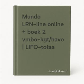 Mundo LRN-line online + boek 2 vmbo-kgt/havo | LIFO-totaa, Boeken, Verzenden, Zo goed als nieuw
