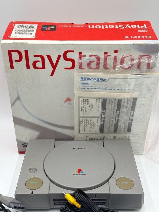 Sony - Sony PlayStation SCPH-5500 Boxed Set + Memory Card –, Games en Spelcomputers, Spelcomputers | Overige Accessoires