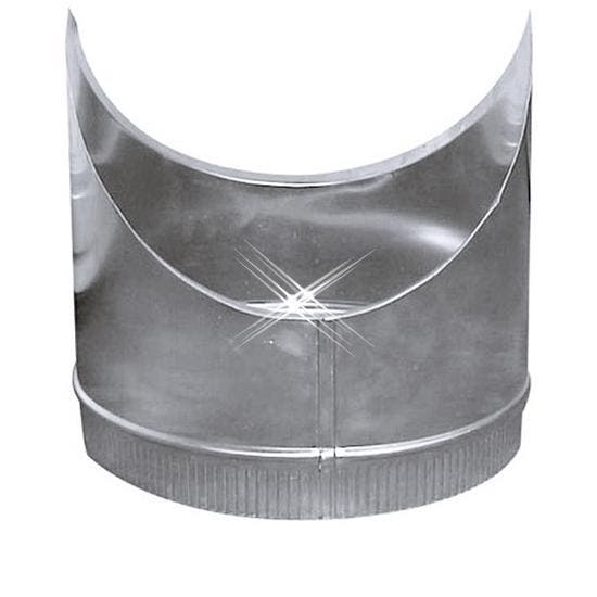 Aluminium zadelstuk 400 mm, Bricolage & Construction, Ventilation & Extraction, Envoi