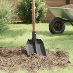 vidaXL Schep Hoofd 4 pcs Zilver 33 x 21 cm Gepoedercoat, Verzenden, Nieuw