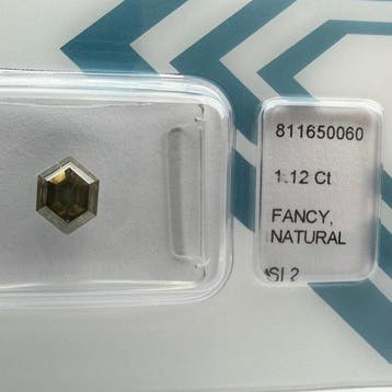Zonder minimumprijs - 1 pcs Diamant (Natuurlijk gekleurd) -, Bijoux, Sacs & Beauté, Pierres précieuses