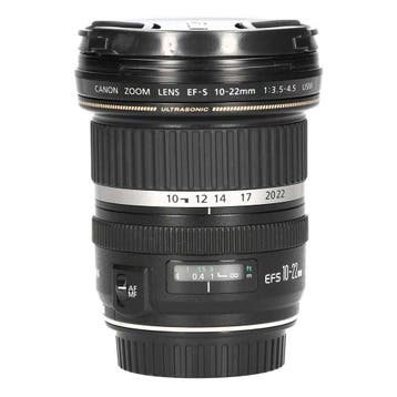 Canon EF-S 10-22mm f/3.5-4.5 USM met garantie, Ophalen of Verzenden