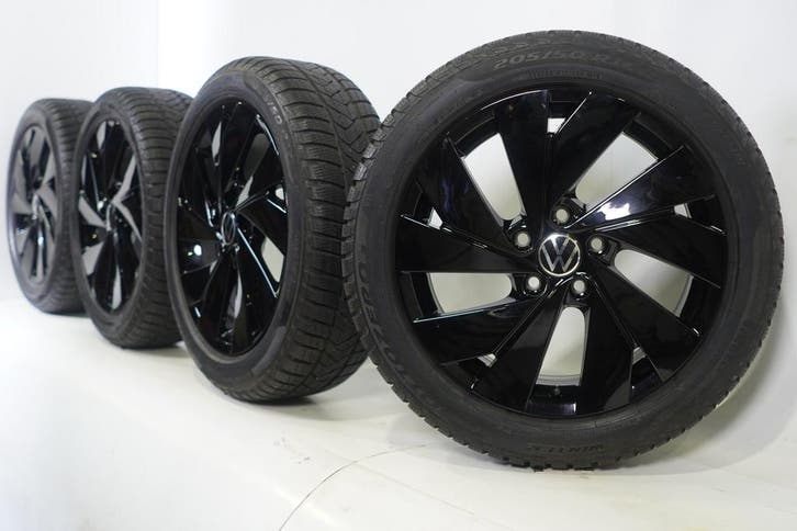 Volkswagen Golf 5 6 7 8 Belmont 17 inch velgen Pirelli Winte, Autos : Pièces & Accessoires, Pneus & Jantes, Enlèvement ou Envoi